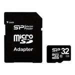 Micro SD 32 GB Silicon Power /Class 10 + адаптер/