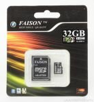 Micro SD 32 GB Faison /Class 6 + адаптер/