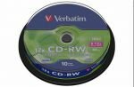 Verbatim CD-RW 700 Mb.8x-12x. cake (10)