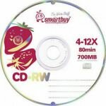 Smartbuy CD-RW 80min 4-12X
