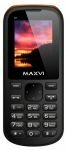 GSM Телефон Maxvi C 1 Black-Orange (2sim)