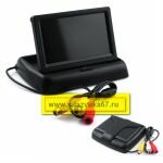 Автомобильный LCD Монитор Z-Pop-Up Car rearviev-4.3" чёрный